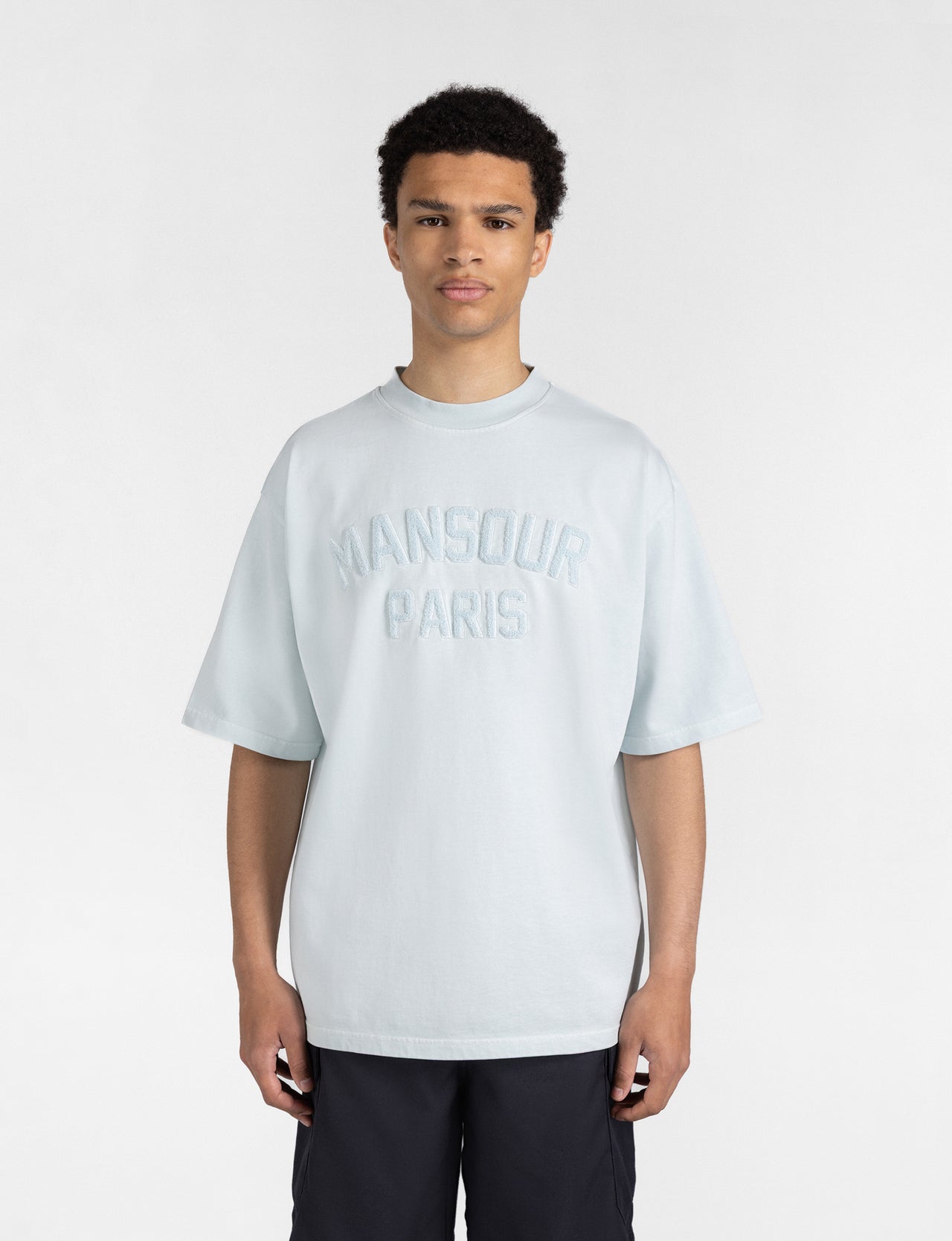 Paris College T-shirt Misty Blue