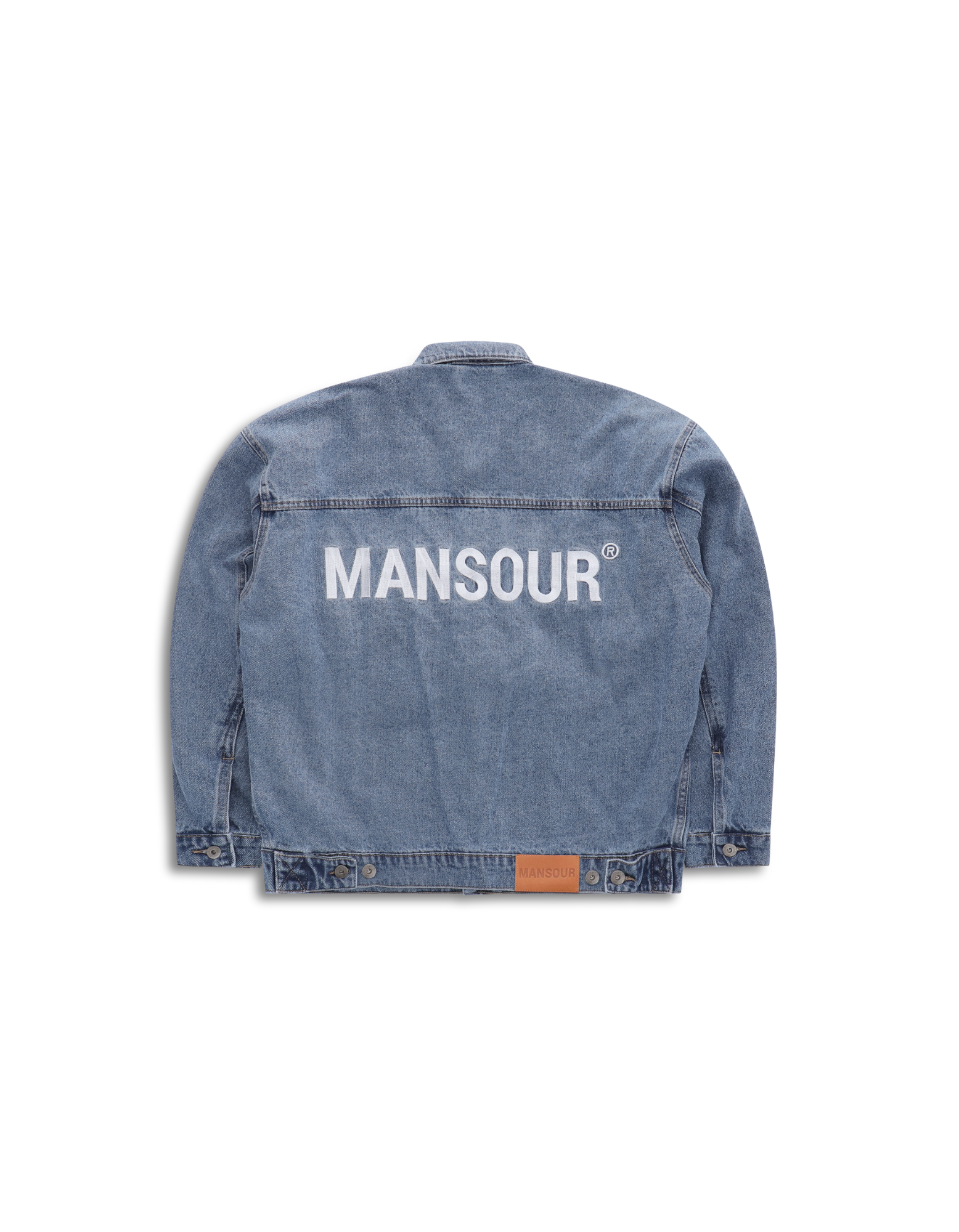 Mansour Denim jacket back