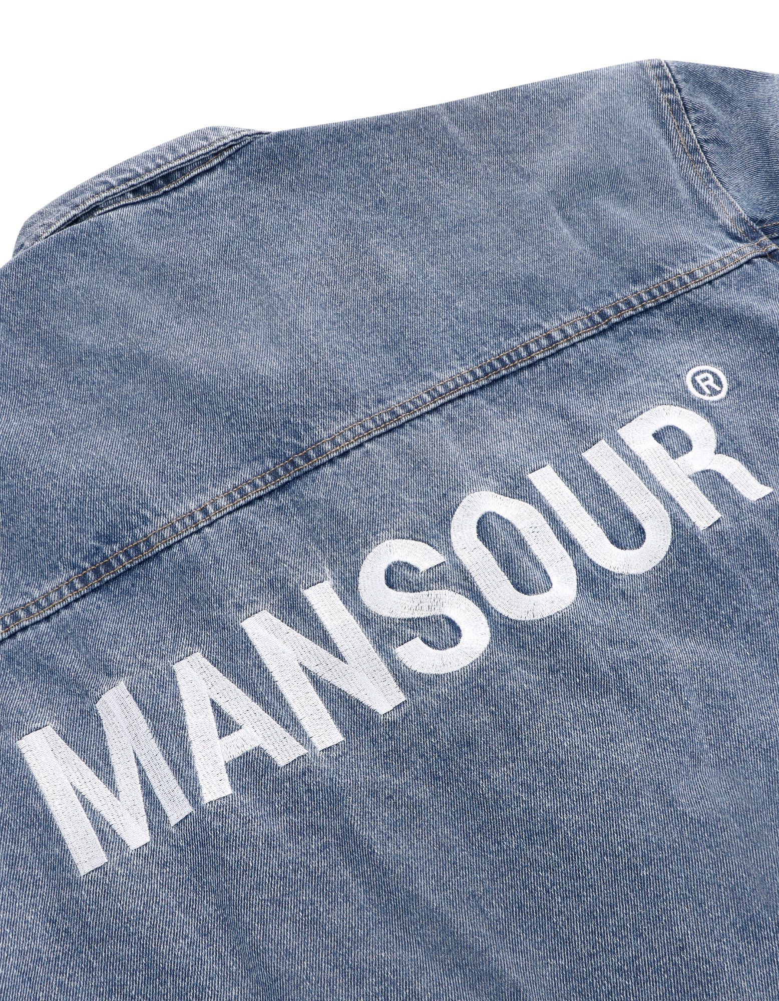 Mansour Denim jacket detail 2