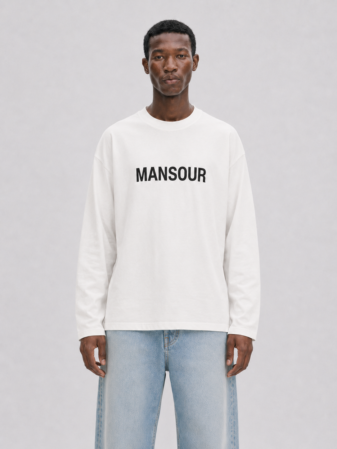 Monogram Longsleeve Cannoli Cream