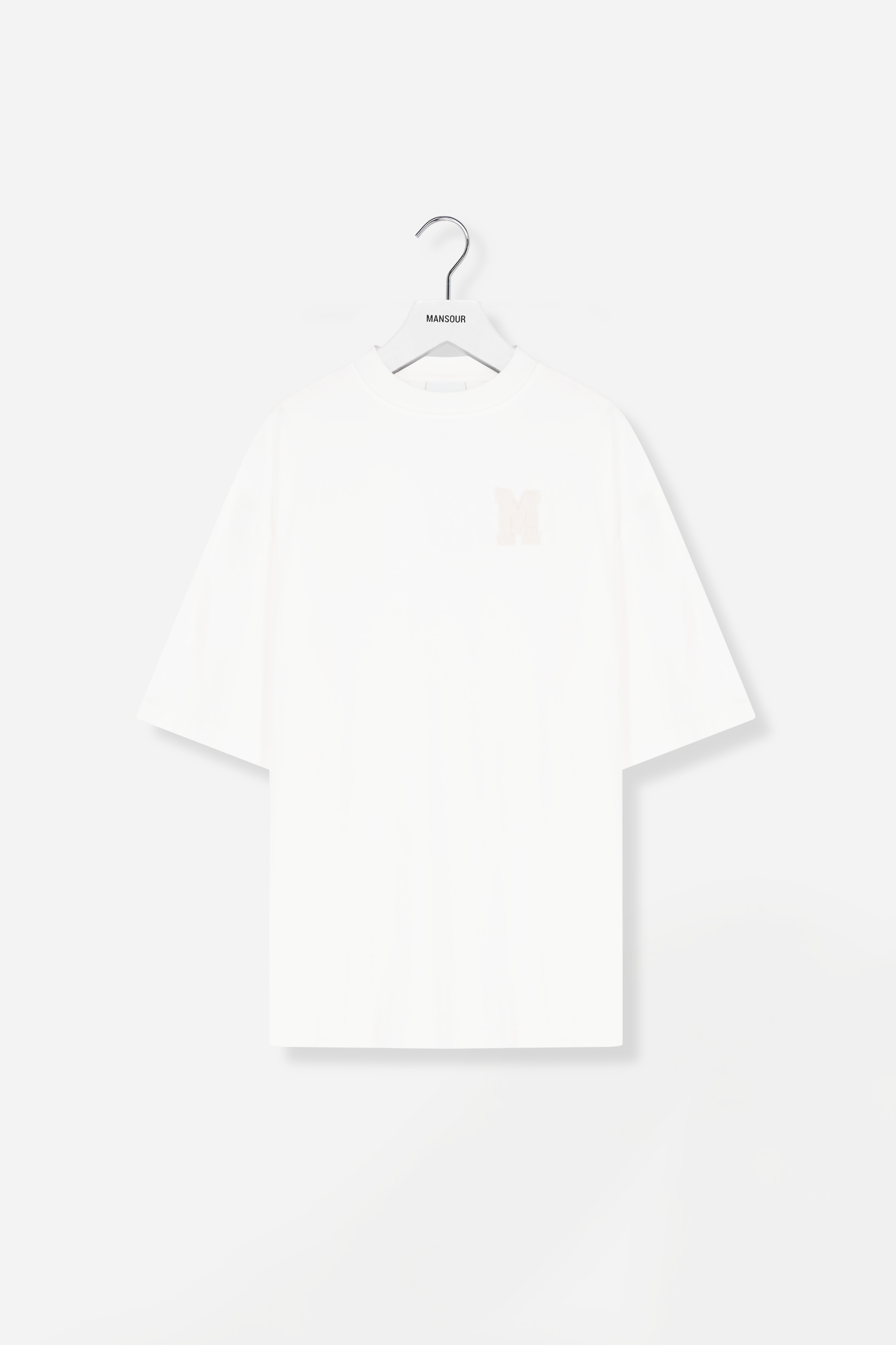 M Patch T-shirt Marshmellow