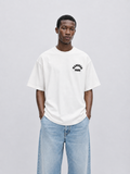 Paris College T-shirt Cream