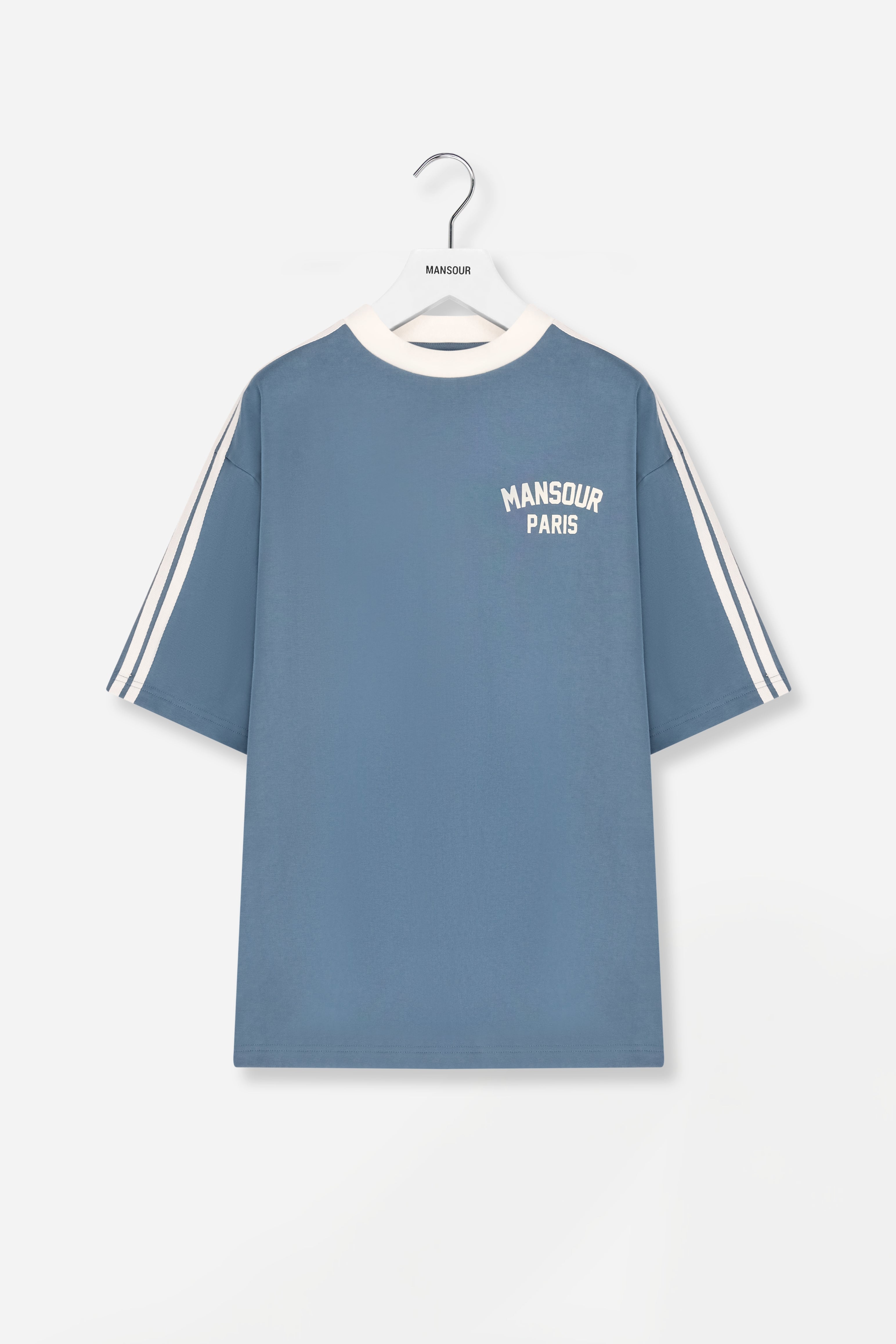 Paris College Stripe T-shirt