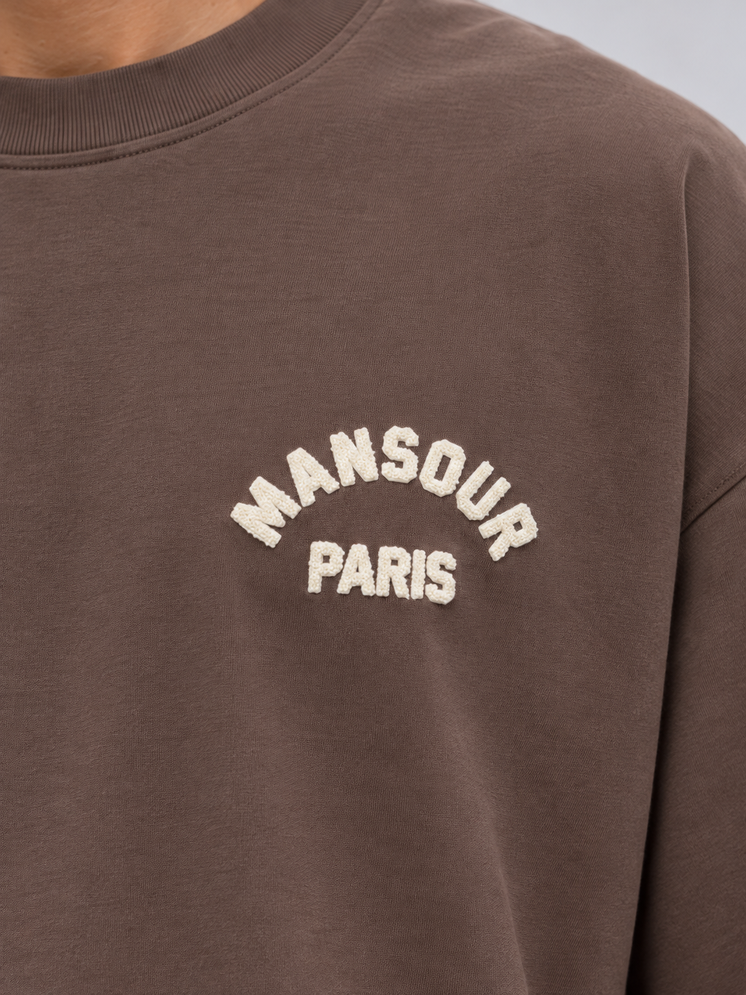 Paris College Longsleeve Choco Brown