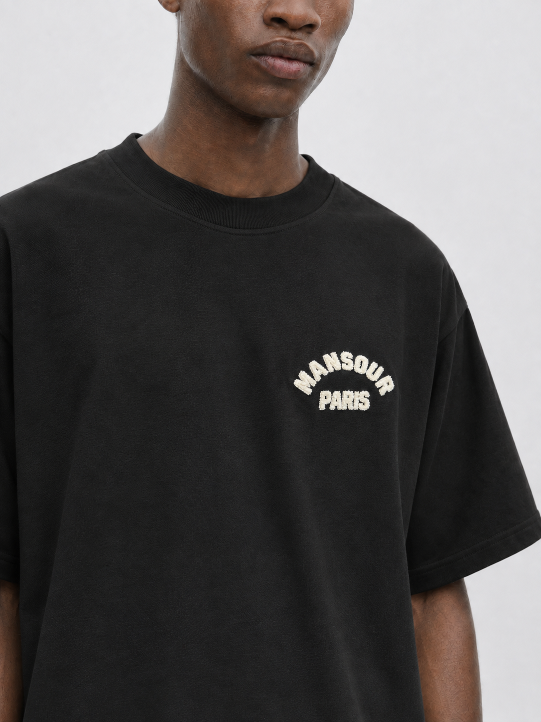 Paris College T-shirt Black