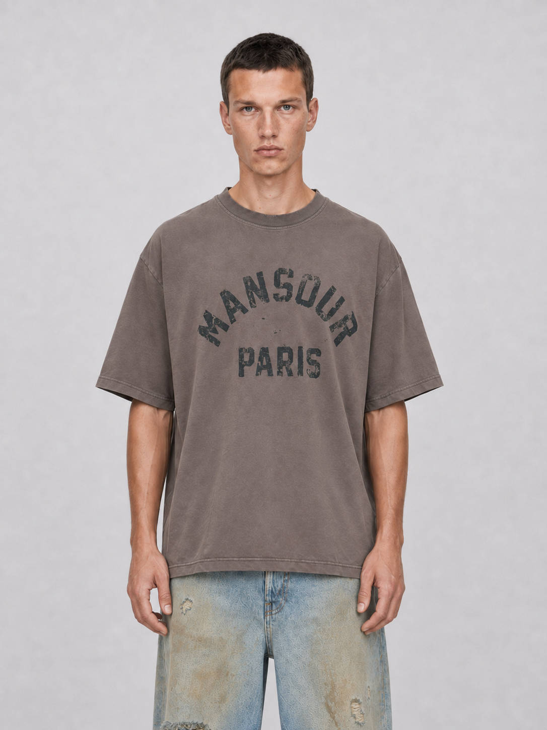 Paris College Destroyed T-shirt Coffee