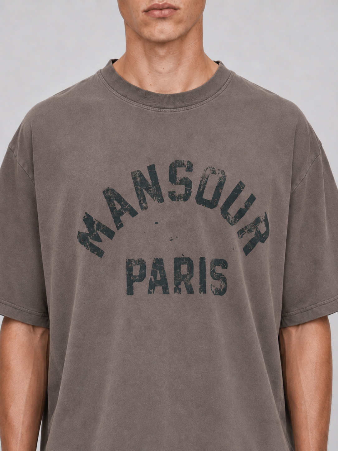 Paris College Destroyed T-shirt Coffee 2