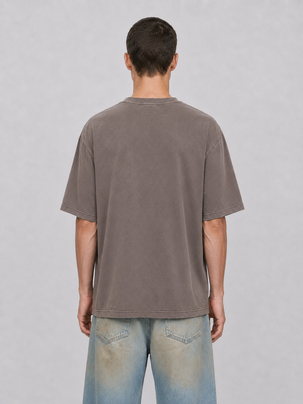 Paris College Destroyed T-shirt Coffee 5