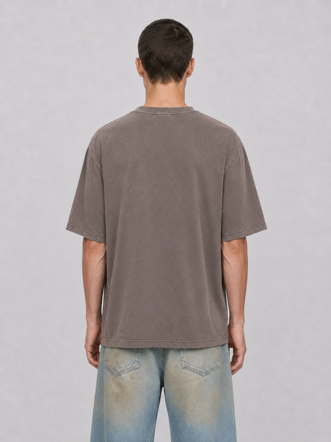 Paris College Destroyed T-shirt Coffee 5
