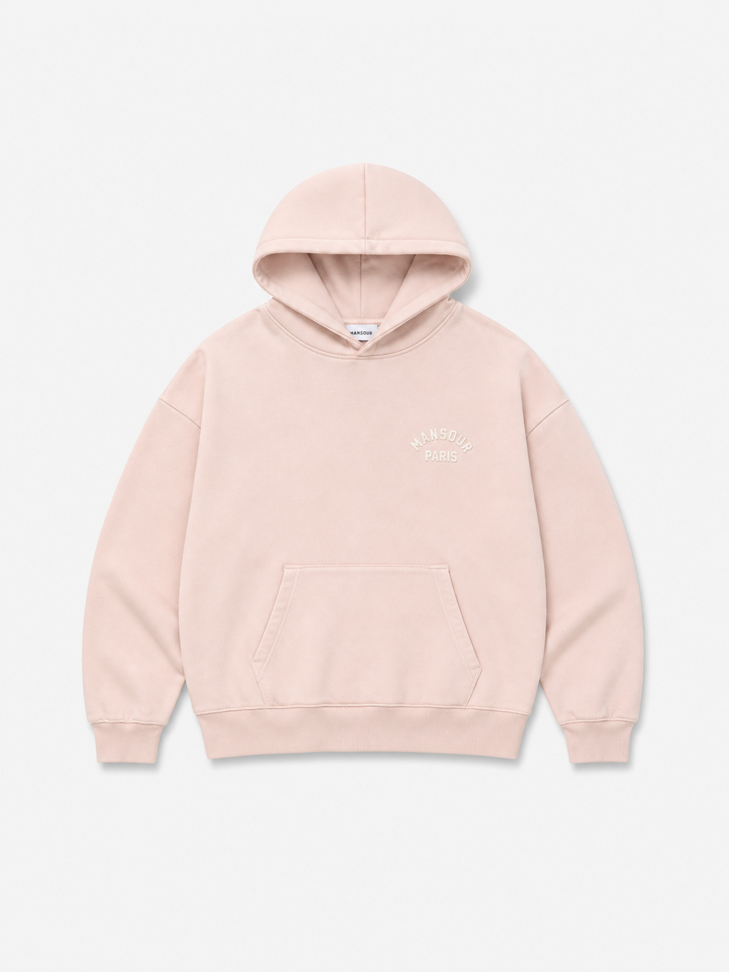 Paris College Hoodie Dusty Pink