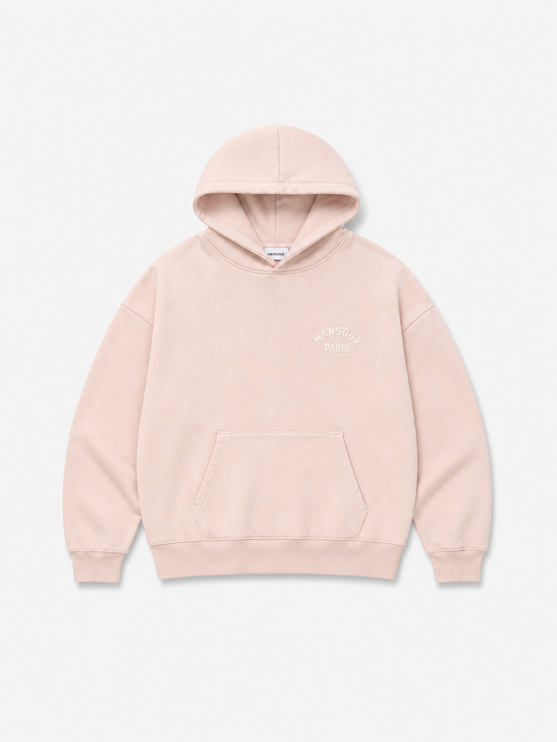 Paris College Hoodie Dusty Pink