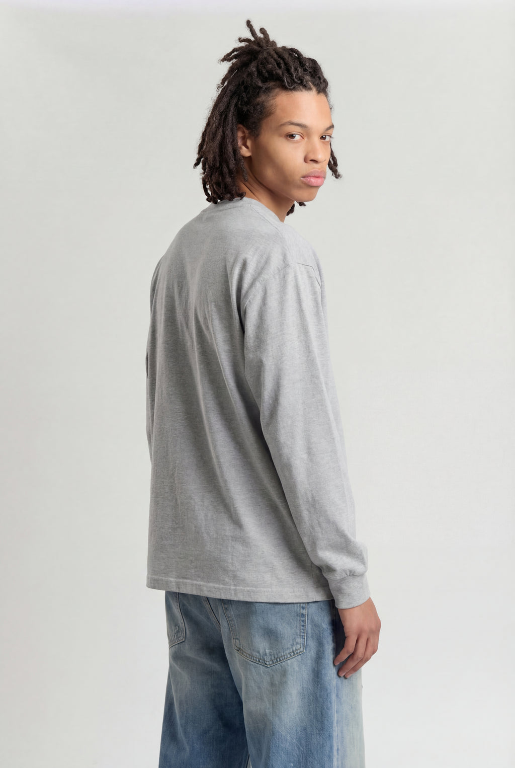 Paris College Longsleeve Heather Grey