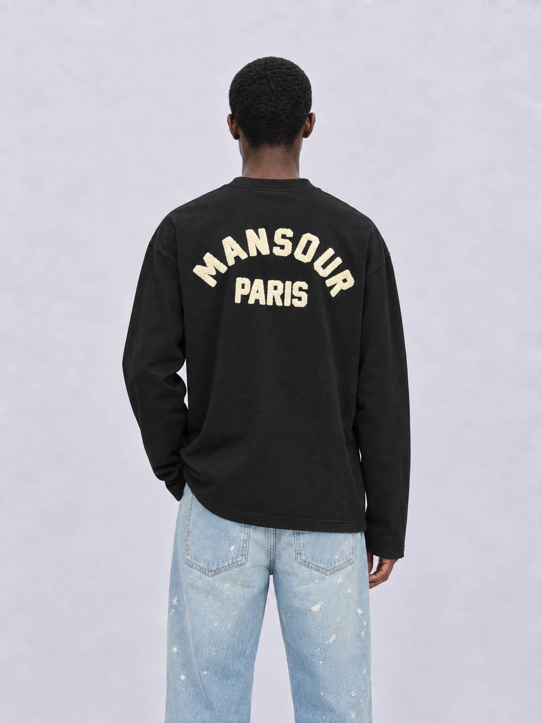 Paris College Longsleeve Black