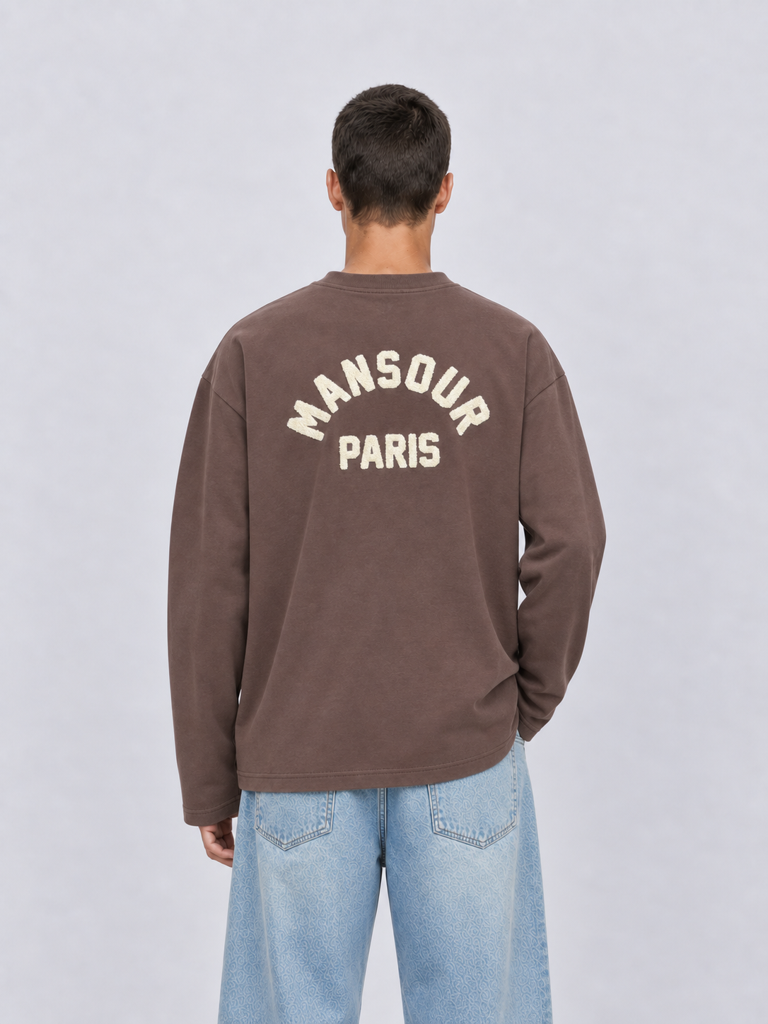 Paris College Longsleeve Choco Brown