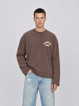 Paris College Longsleeve Choco Brown
