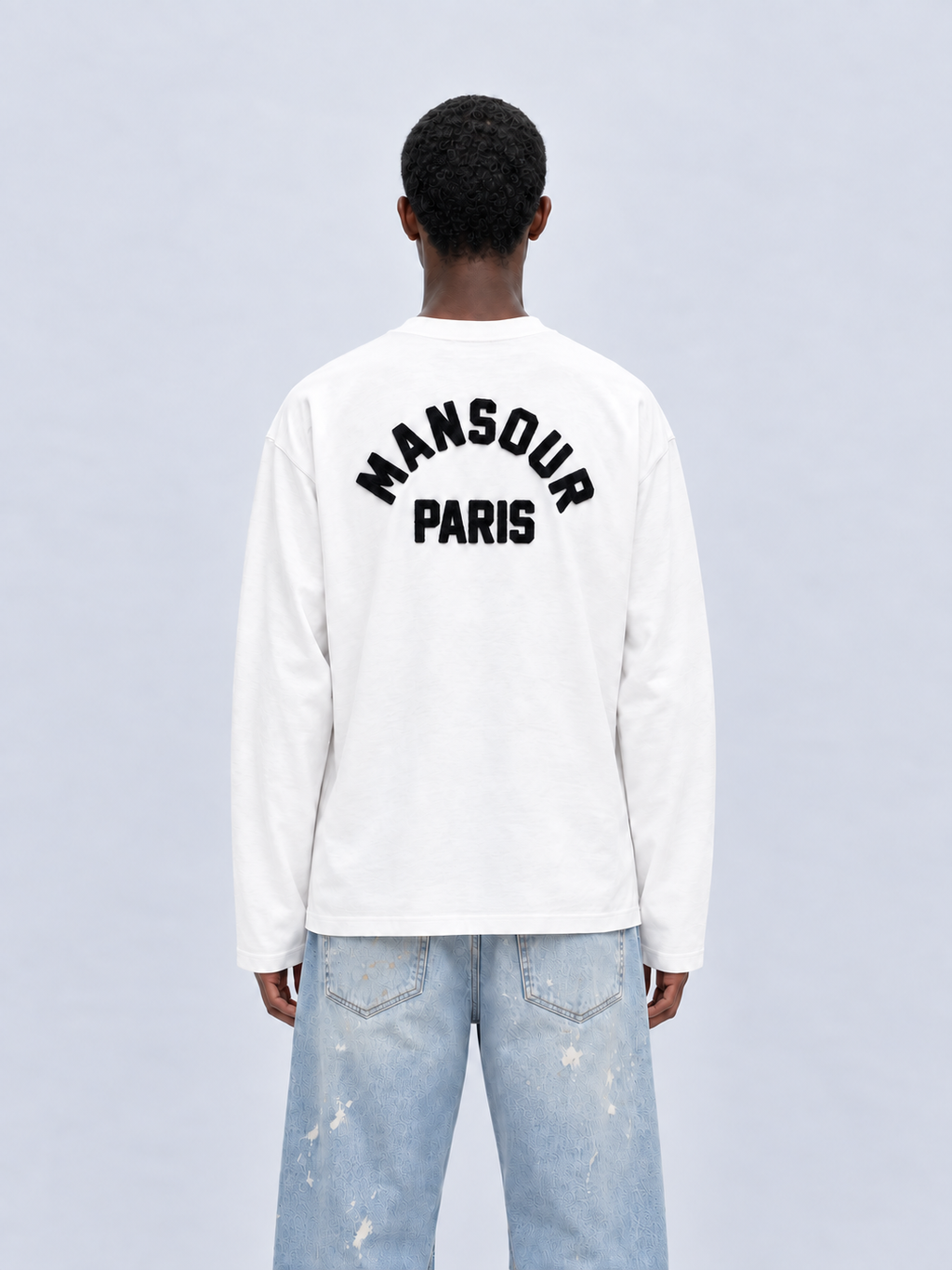 Paris College Longsleeve Cream