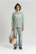 Paris College Longsleeve Green Milieu