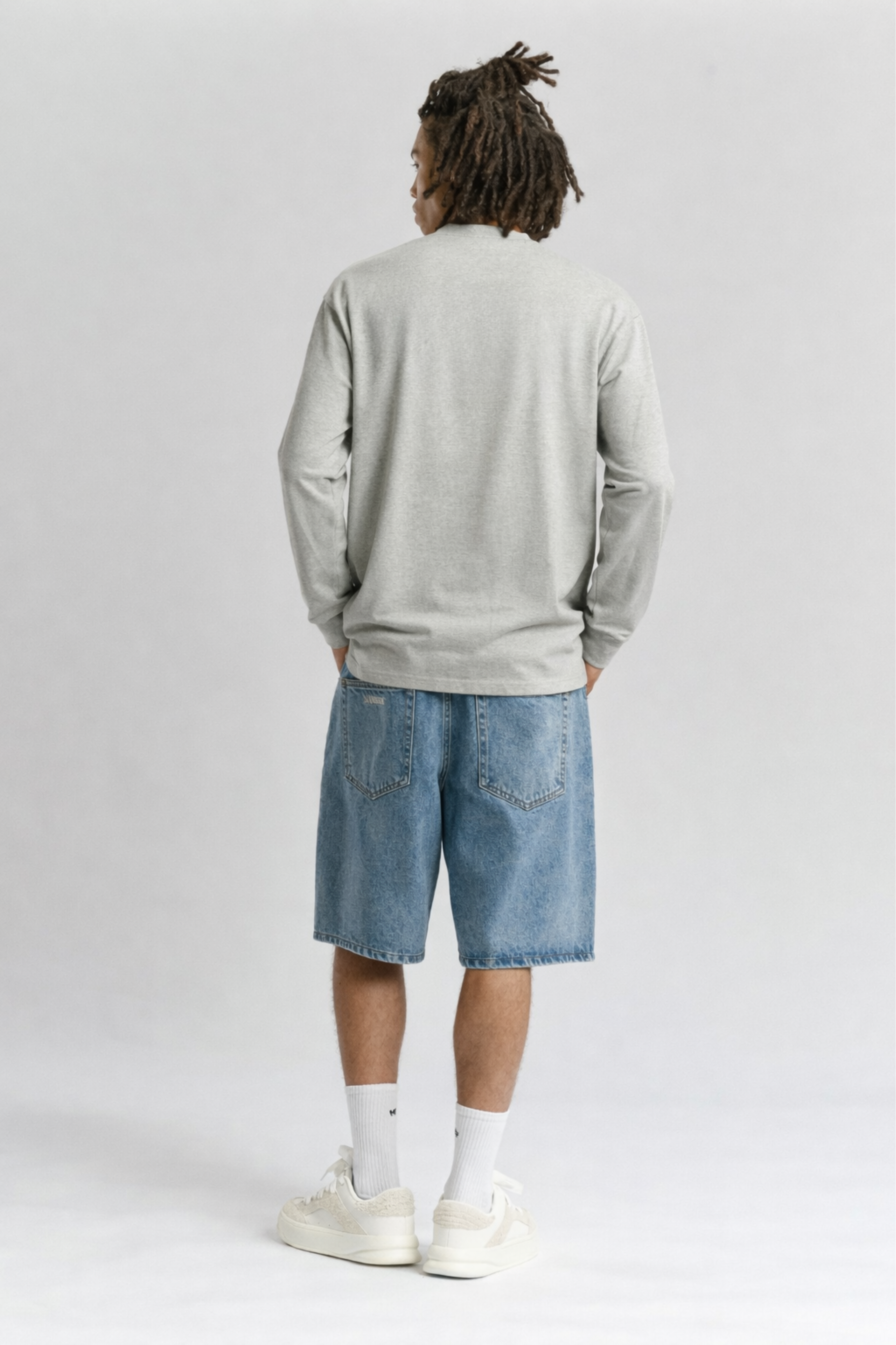 Paris College Longsleeve Heather Grey