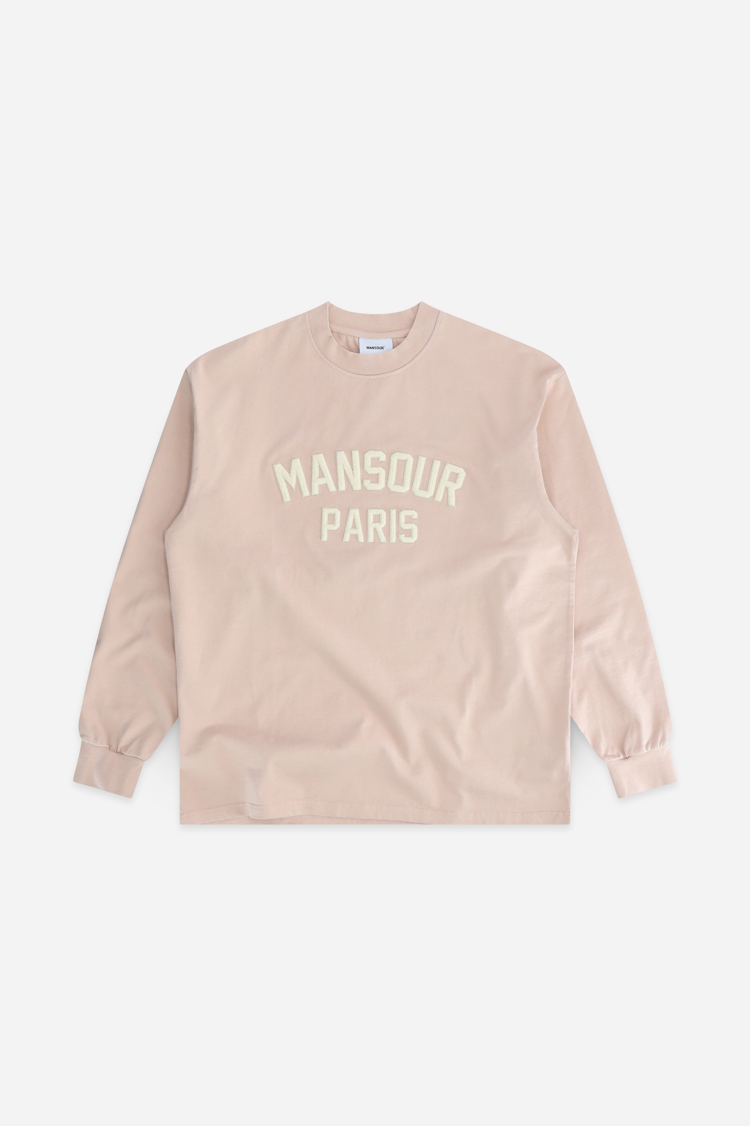 Paris College Longsleeve Heather Grey