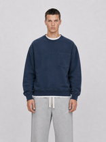 Paris College Pocket Sweater Blue Nights