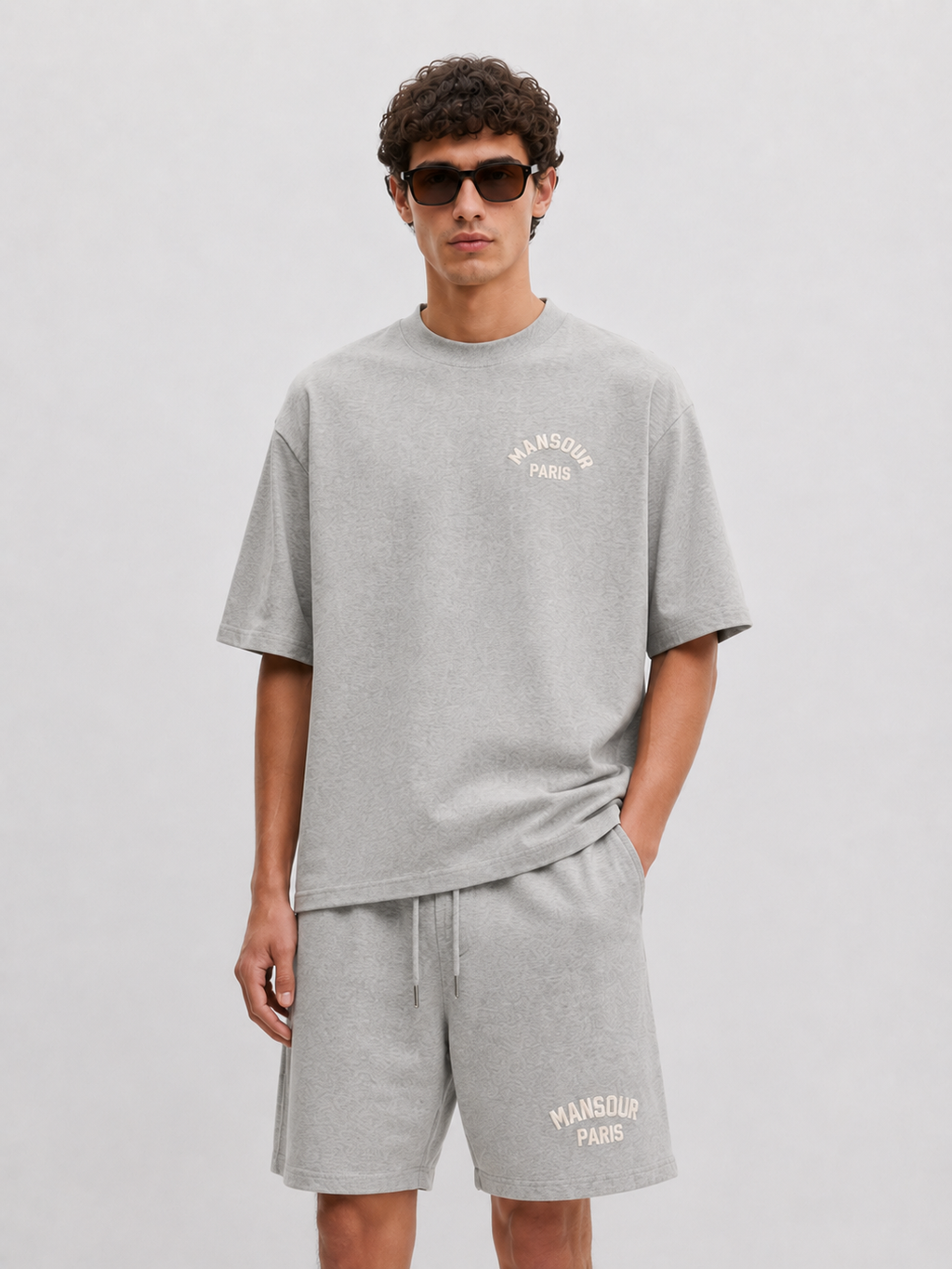 Paris College Set Heather Grey 2