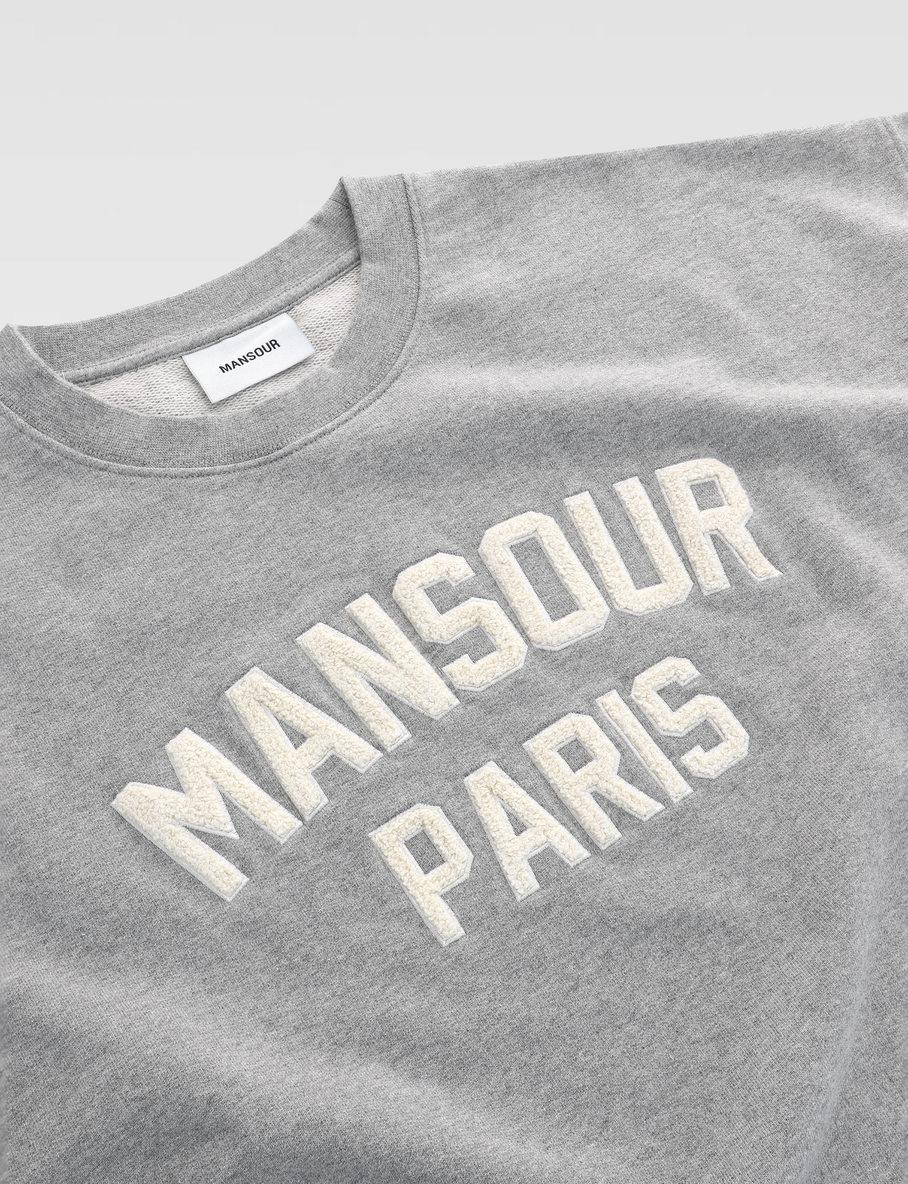 Paris College Sweater Heather Grey