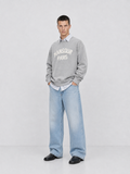 Paris College Sweater Heather Grey full