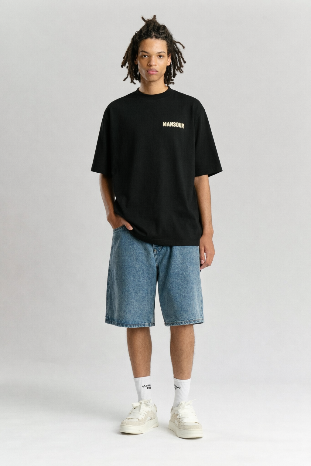 Paris College T-shirt Black