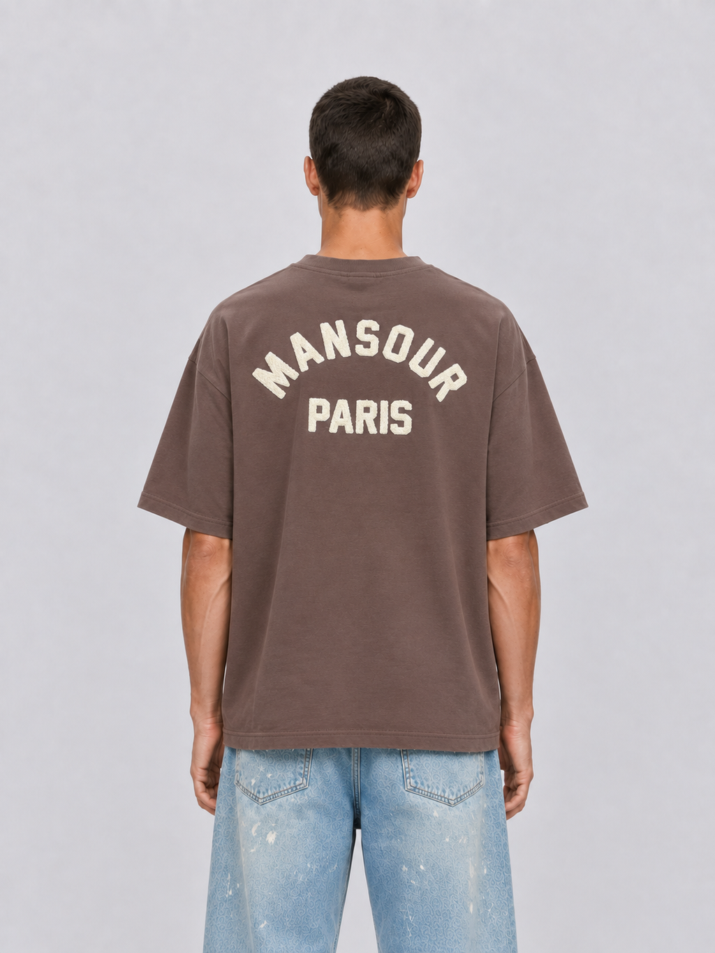Paris College T-shirt Choco Brown