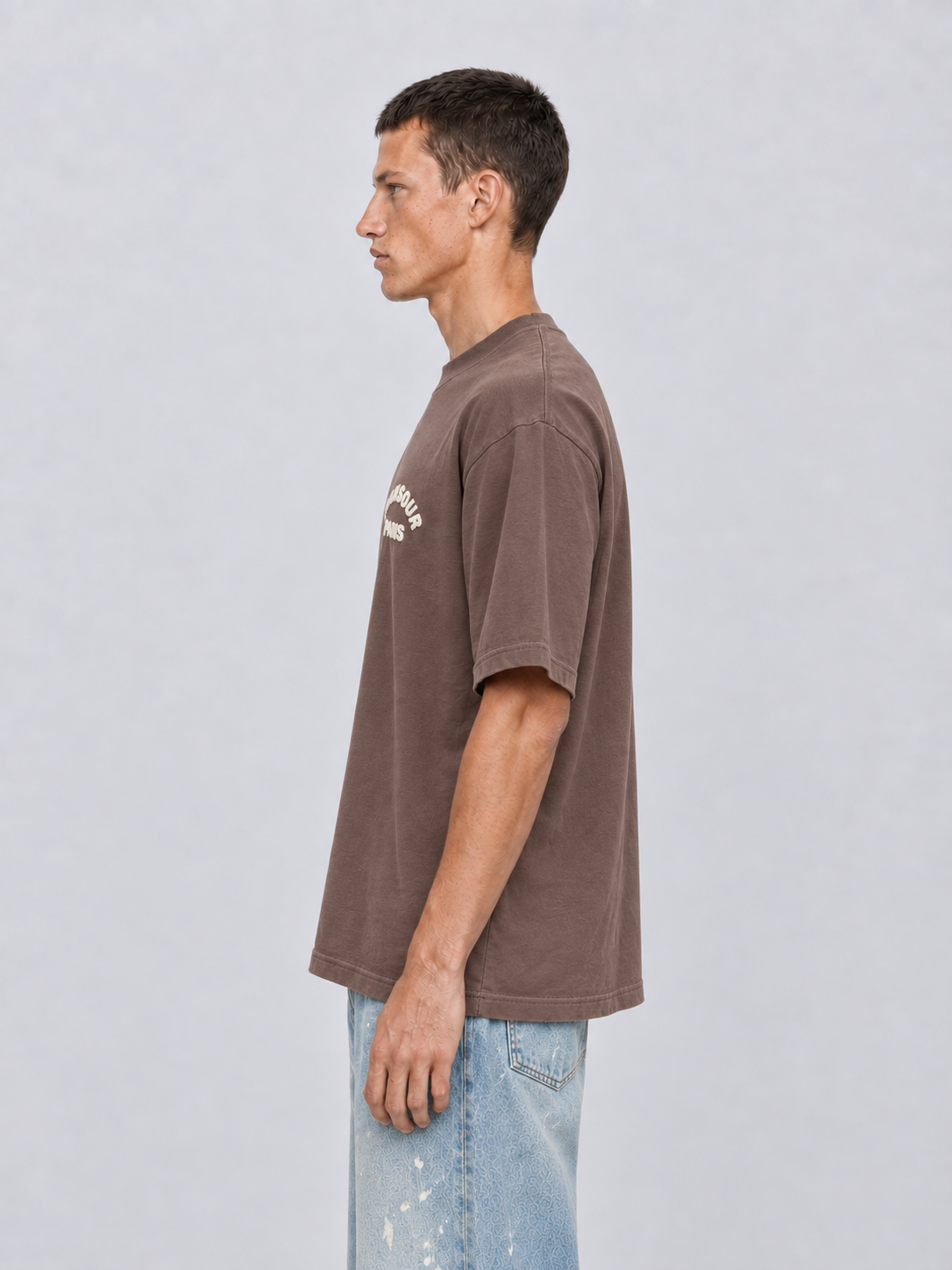 Paris College T-shirt Choco Brown
