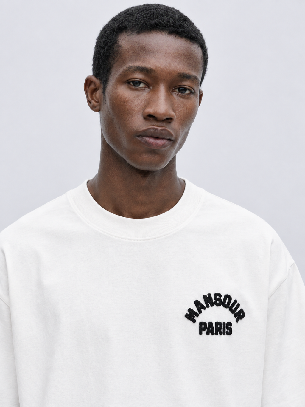 Paris College T-shirt Cream