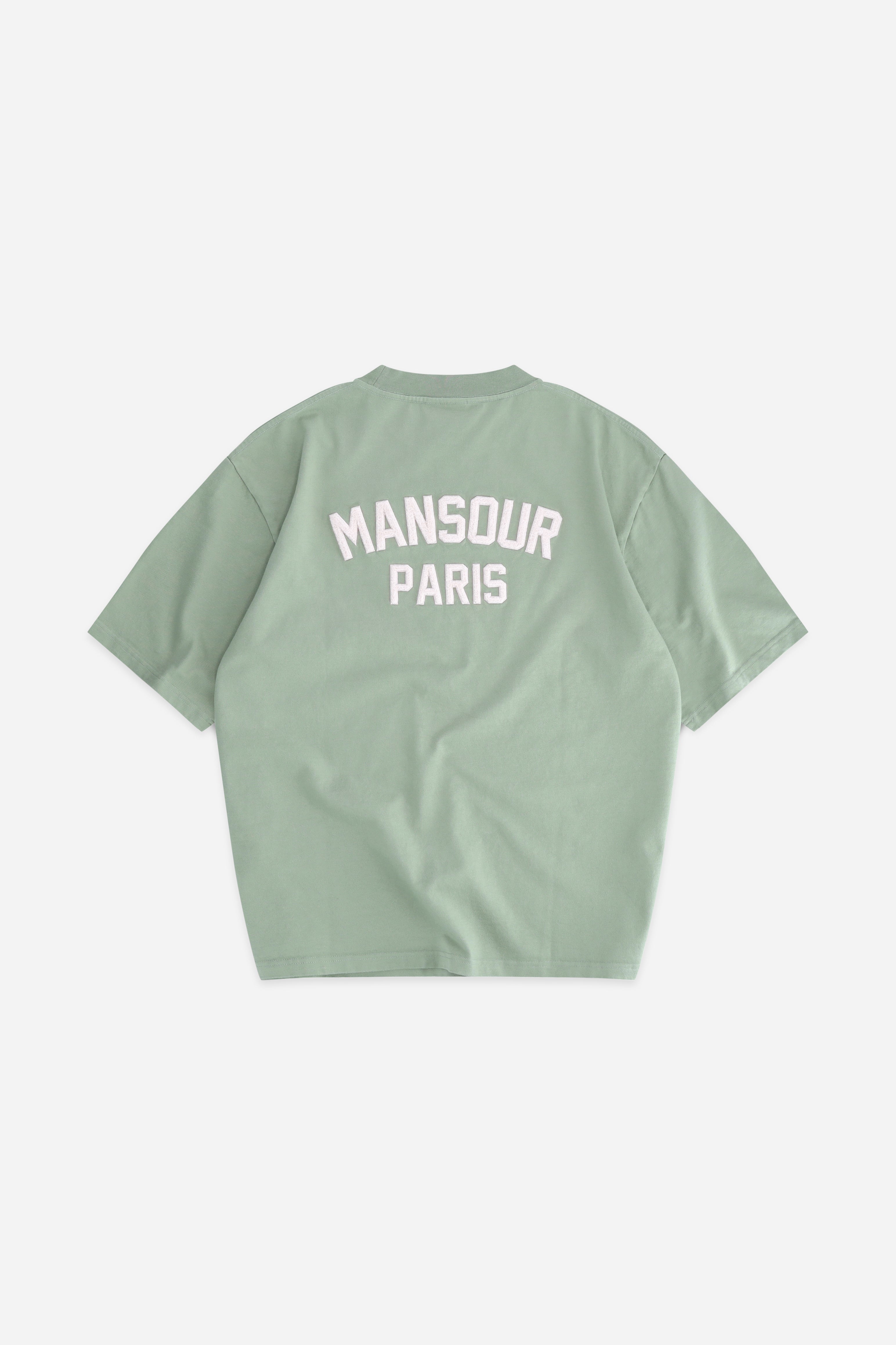 Paris College T-shirt Green Milieu