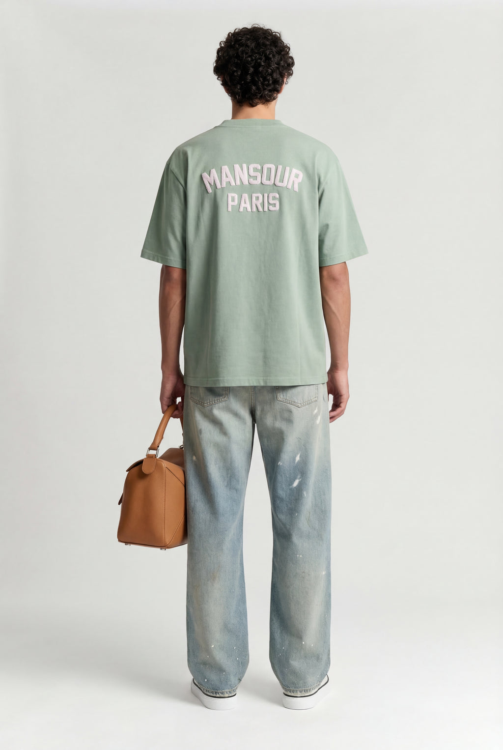 Paris College T-shirt Green Milieu