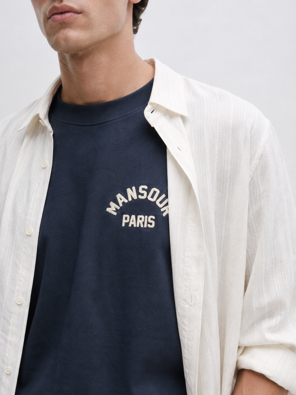 Paris College T-shirt Navy mood