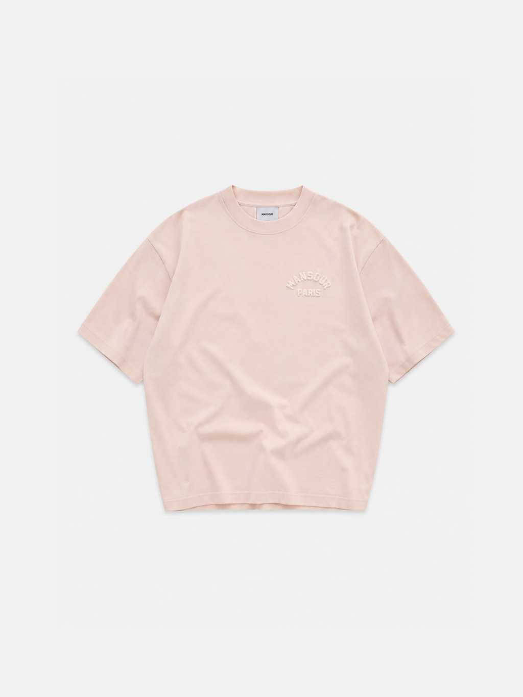 Paris College T-shirt Dusty Pink