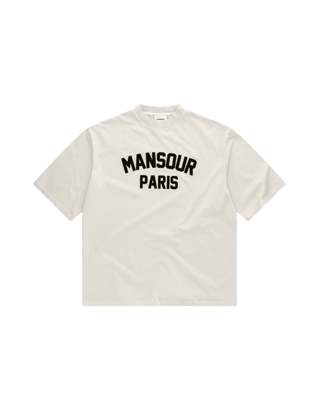 Paris College T-shirt Vintage Taupe