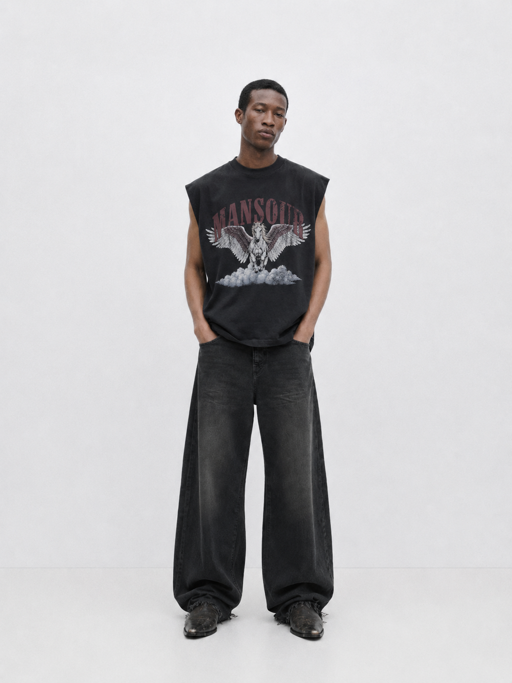 Sleeveless T-shirt Festival Collectie Full Body