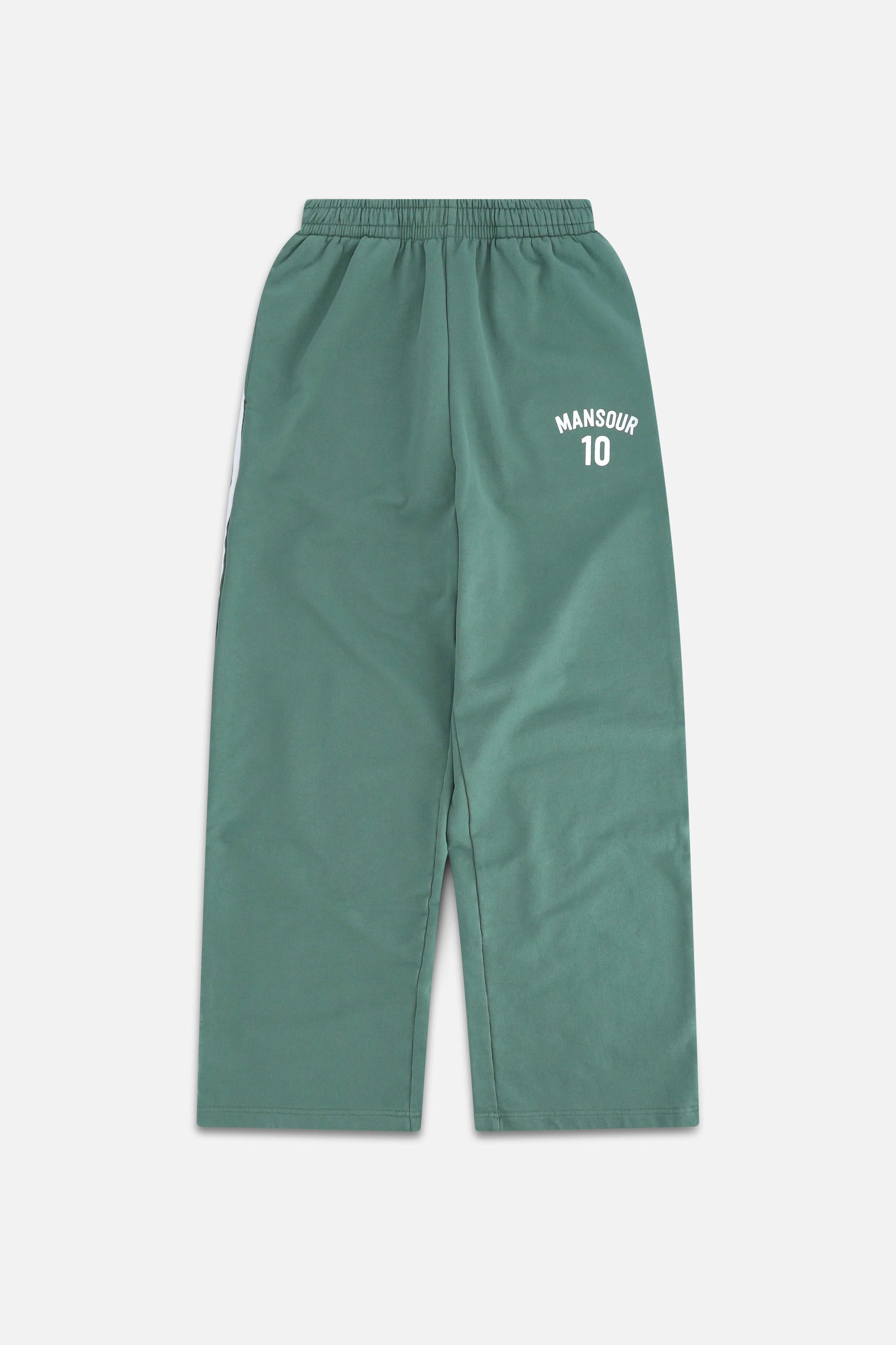 Striped Track Pants Sea Pine
