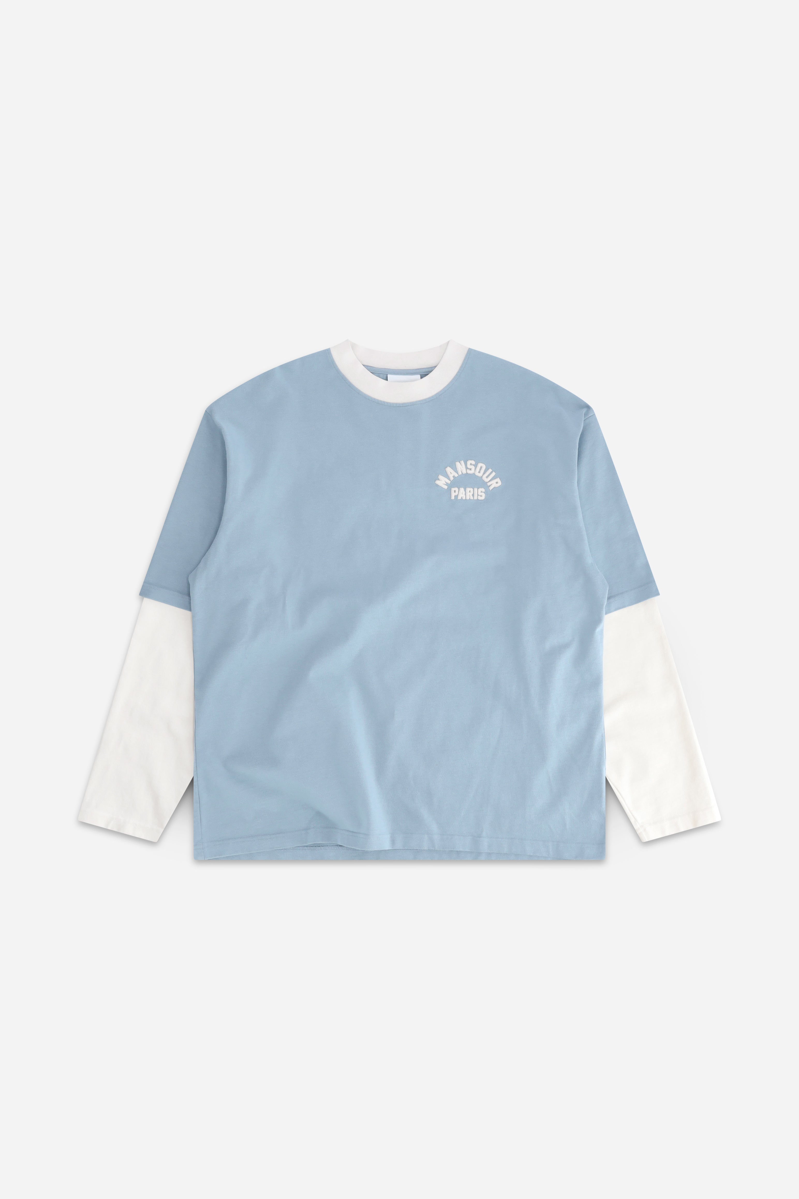 Paris College Longsleeve Dusty Blue
