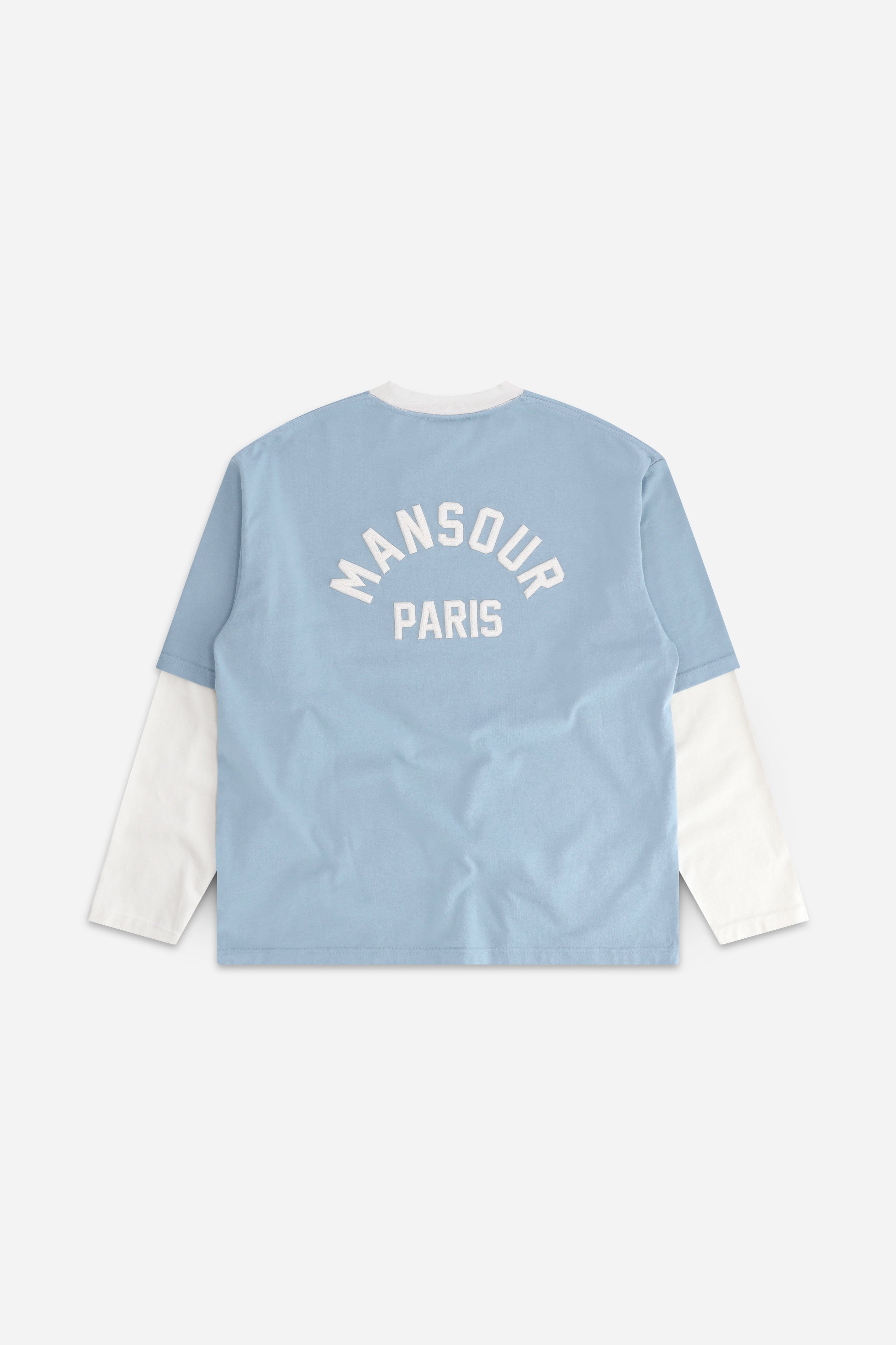 Paris College Longsleeve Dusty Blue