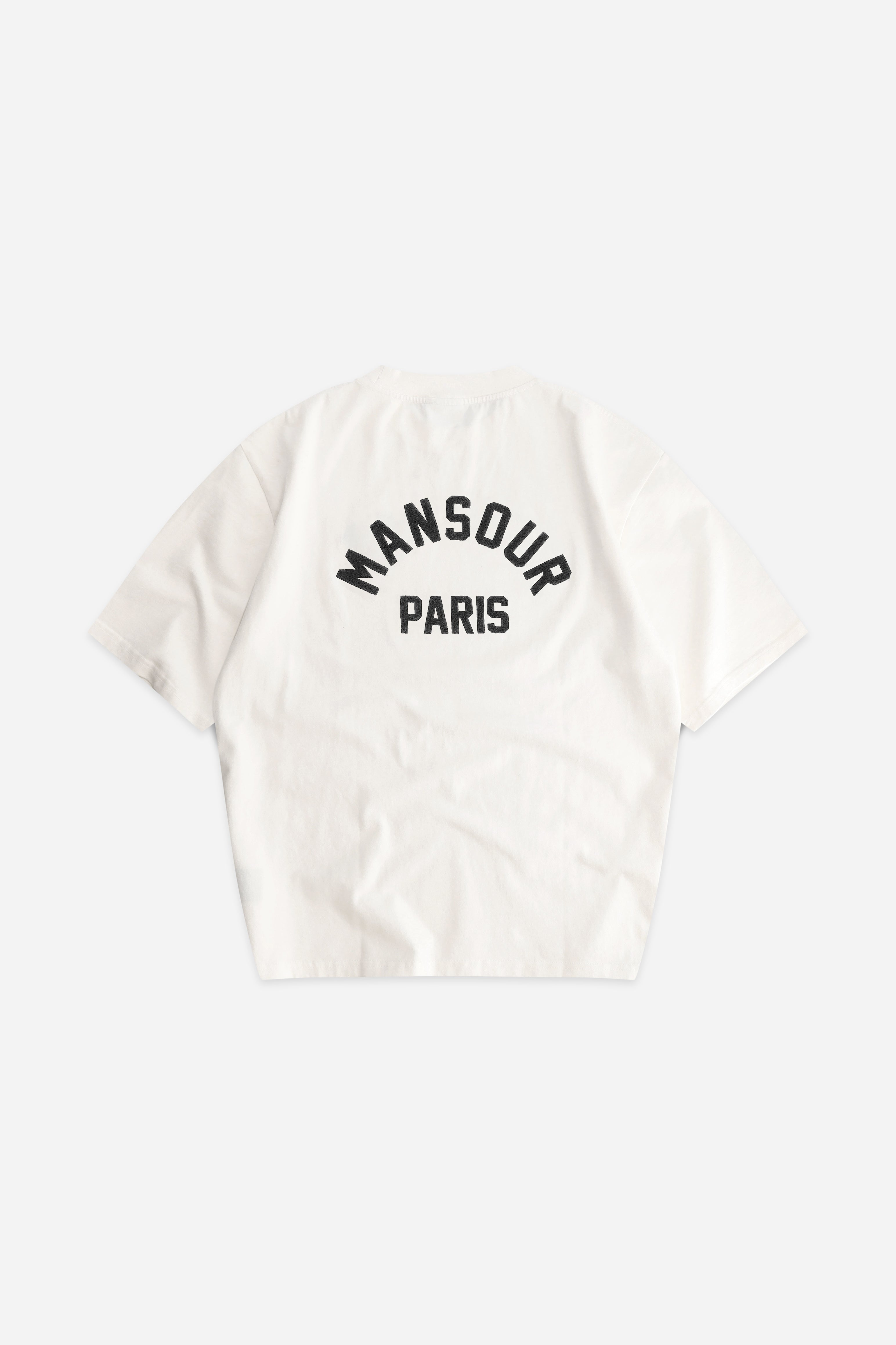 Paris College T-shirt Cream