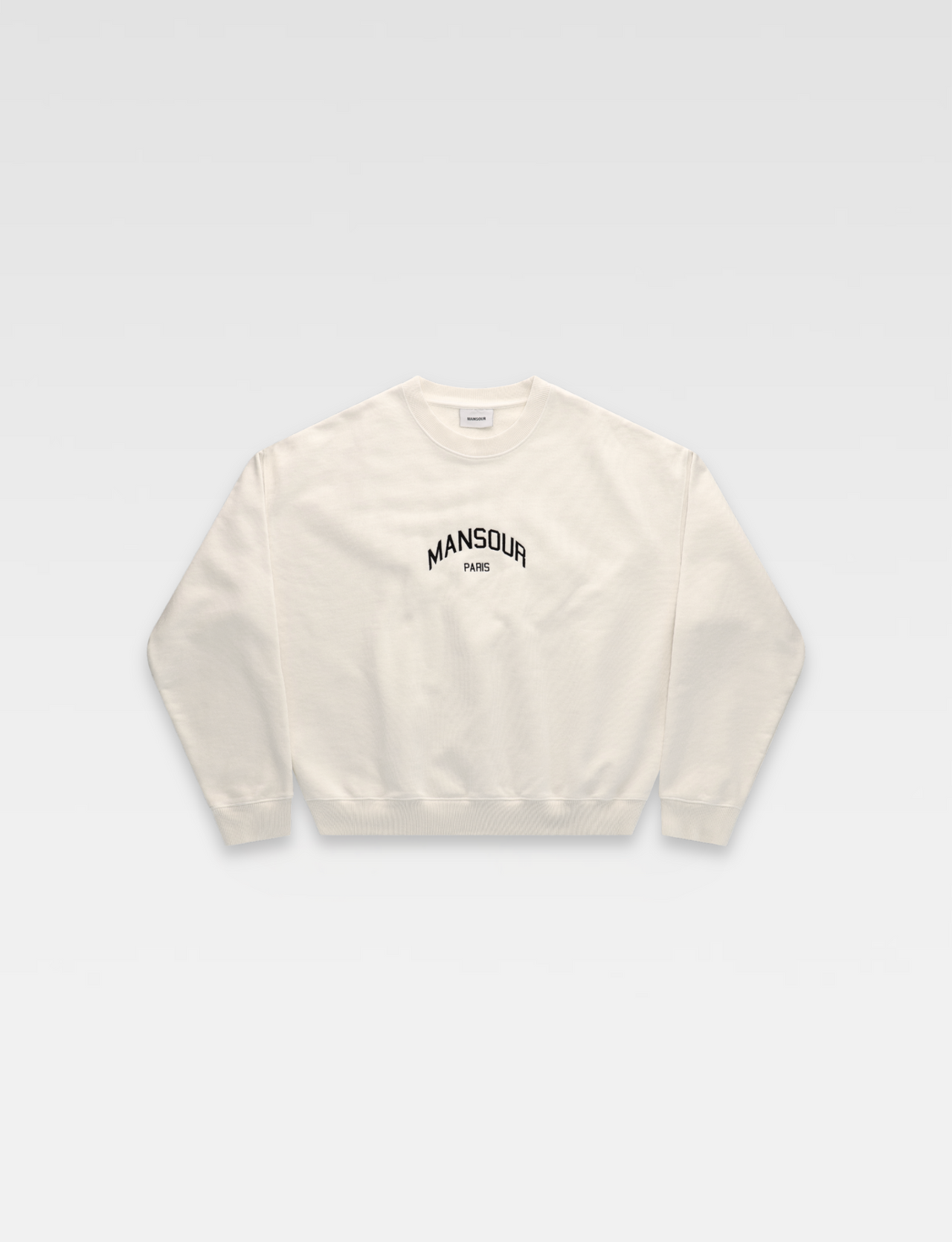 Varsity Sweater vintage white