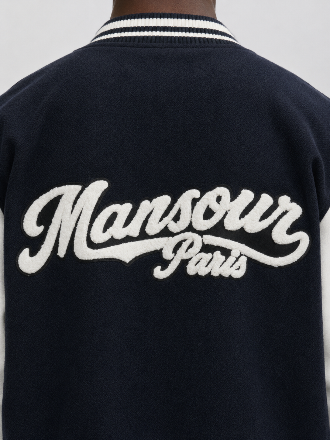 College Varsity Jacket Navy