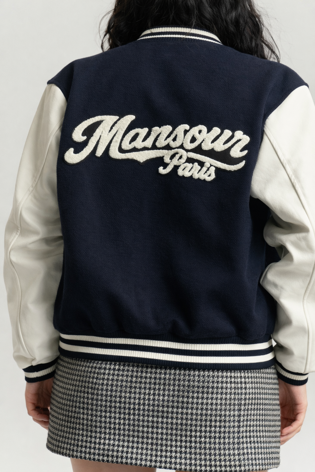 Varsity Jacket Womens Back Detail