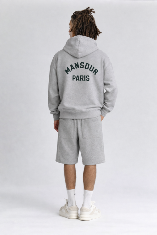 Basketball College short Heather Grey