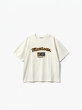 MSN Basketball T-shirt Off White von Art. Department, Vorderseite