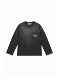 Pocket Longsleeve Sprayed Black von Art. Department, Vorderseite
