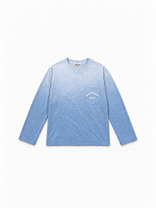 Pocket Longsleeve Sprayed Blue