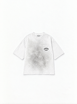 Pocket T-shirt Sprayed White
