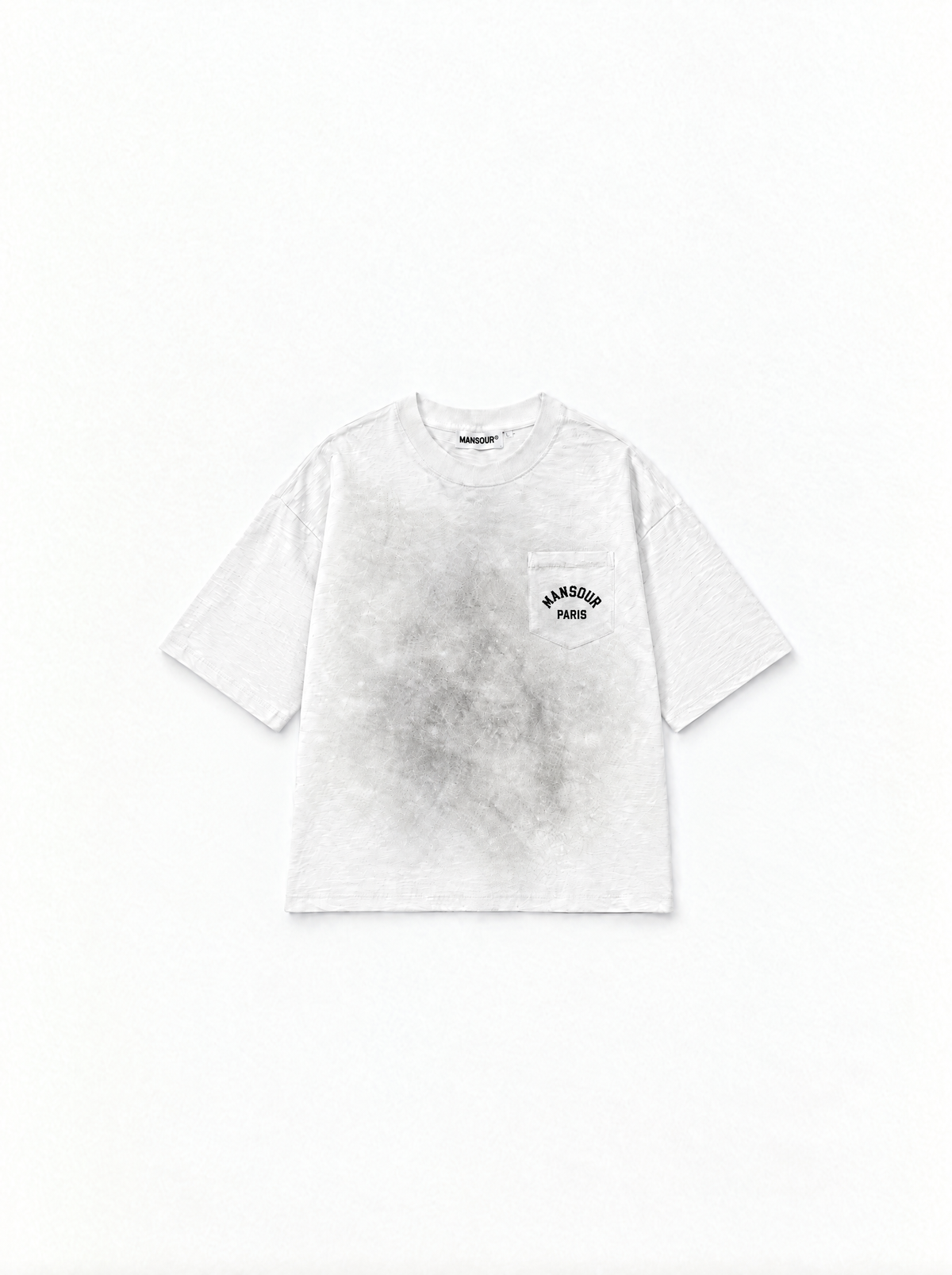 Pocket T-shirt Sprayed White von Art. Department, Vorderseite